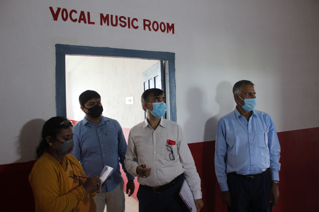 Vocal music room