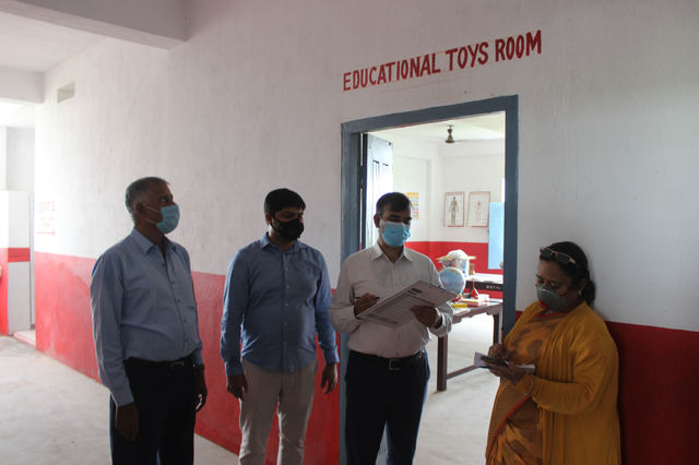 Educational toys room